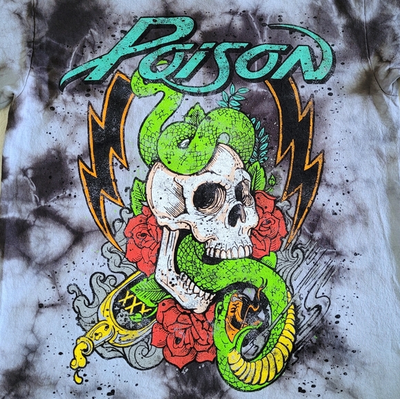 Poison☣️ Tie Dye☮️ Graphic Tee👕 - NWOT - Picture 3 of 13